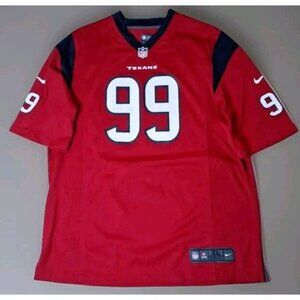 Nike NFL Jersey Texans On-field JJ Watt Battle Red 99 Houston Men's XL